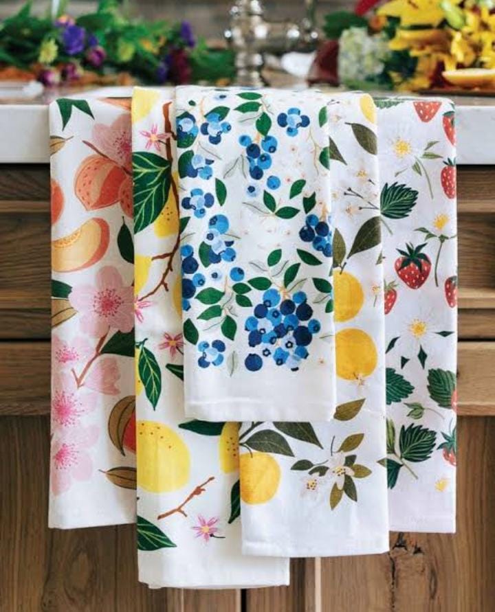 Fruits Tea Towel Set